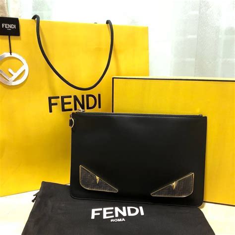 fendi limited edition pochette con bandiera italia2014|fendi pre owned bags.